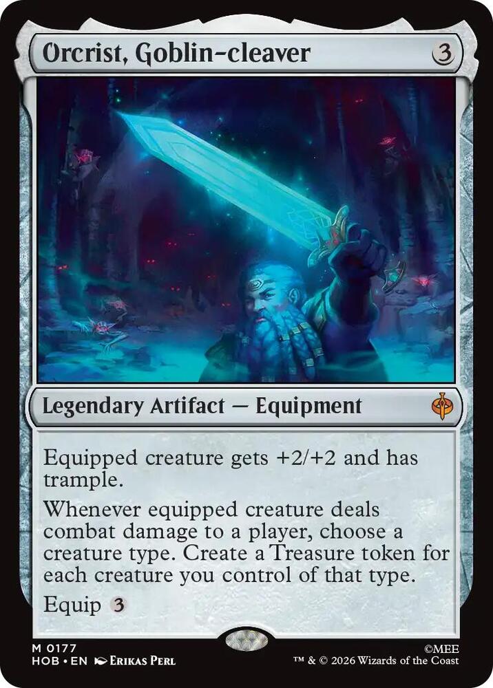 Orcrist, Goblin-cleaver [Foil] (The Hobbit)(HOB-177)(M)