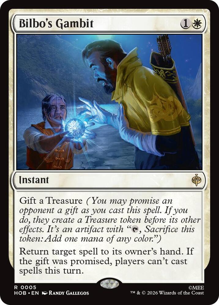 Bilbo's Gambit [Foil] (The Hobbit)(HOB-5)(R)