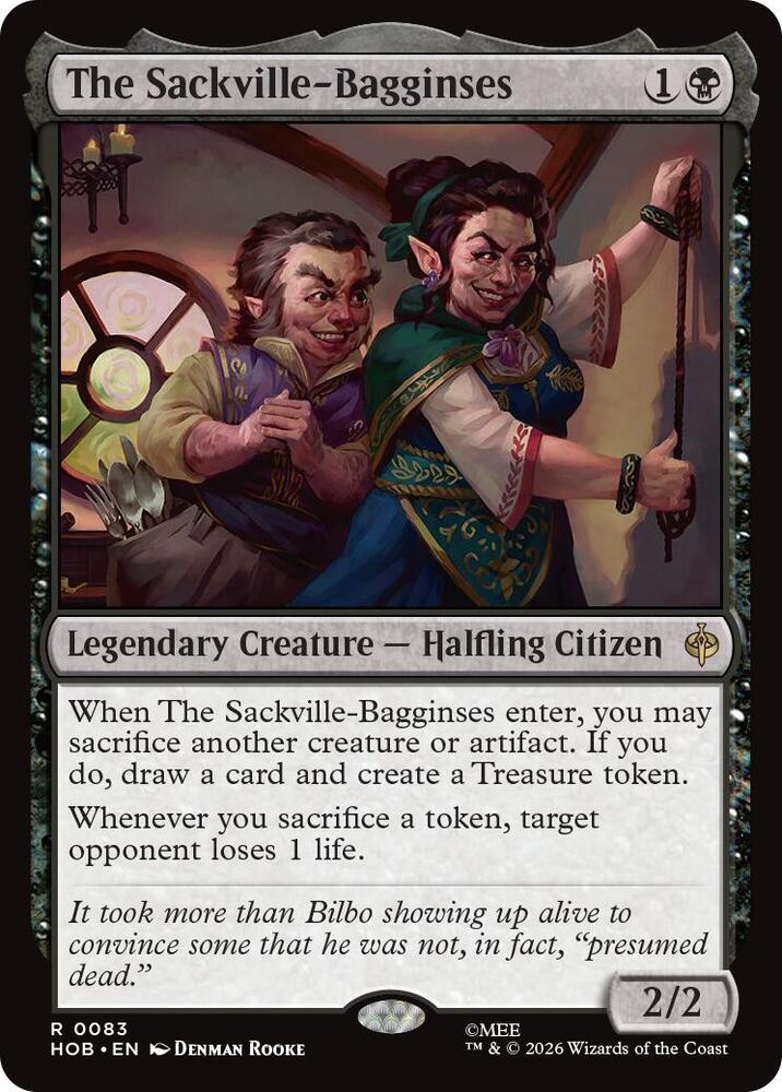 The Sackville-Bagginses [Foil] (The Hobbit)(HOB-83)(R)