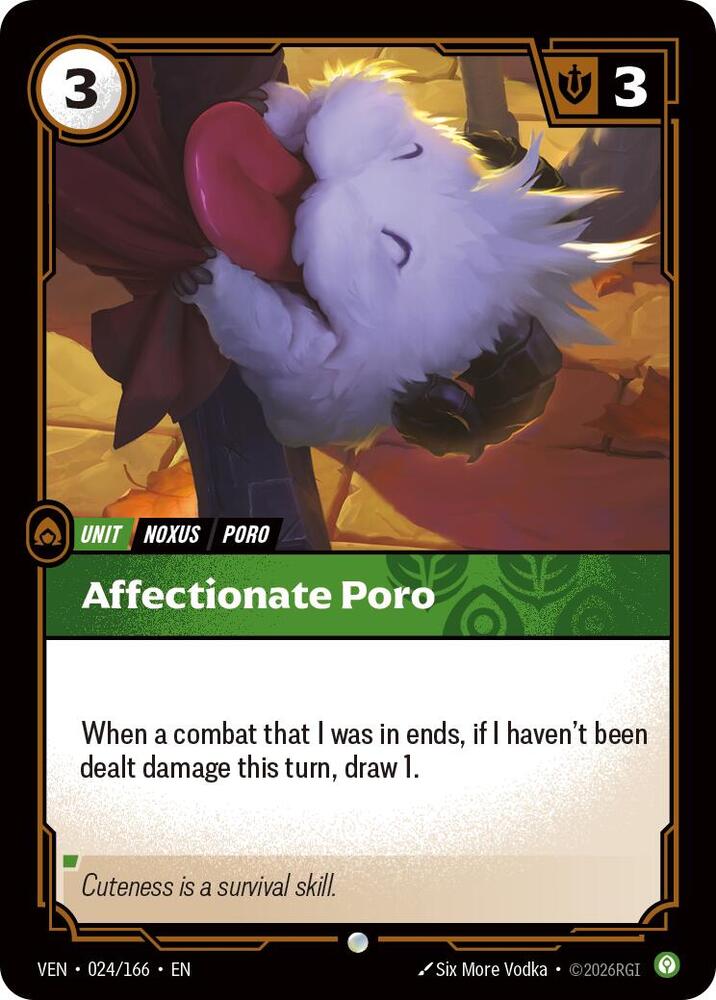 Affectionate Poro (Vendetta)(VEN-024/166)(C)