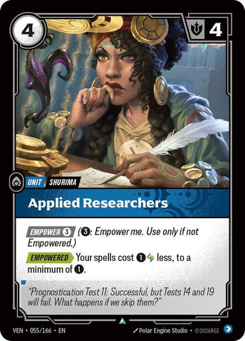 Applied Researchers (Vendetta)(VEN-055/166)(U)