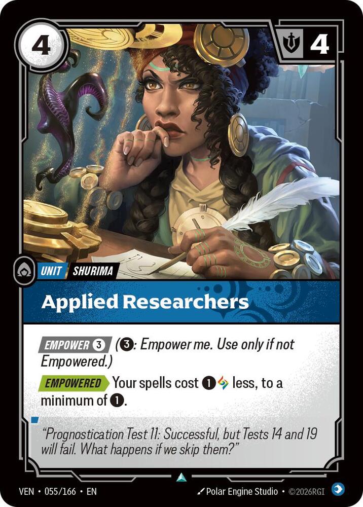 Applied Researchers (Vendetta)(VEN-055/166)(U)