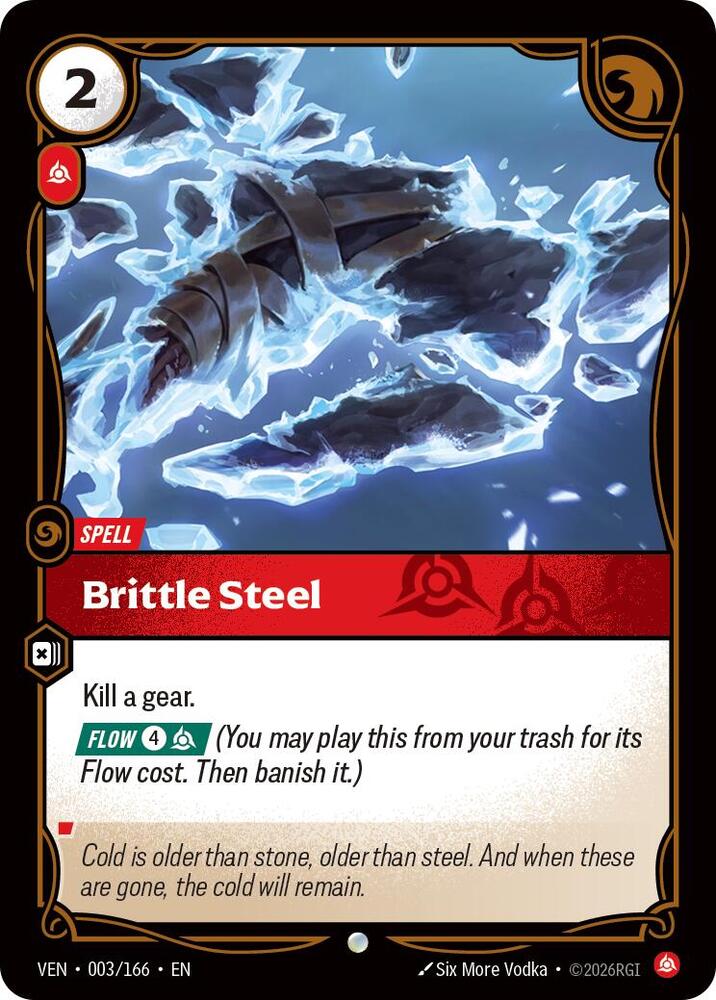 Brittle Steel (Vendetta)(VEN-003/166)(C)