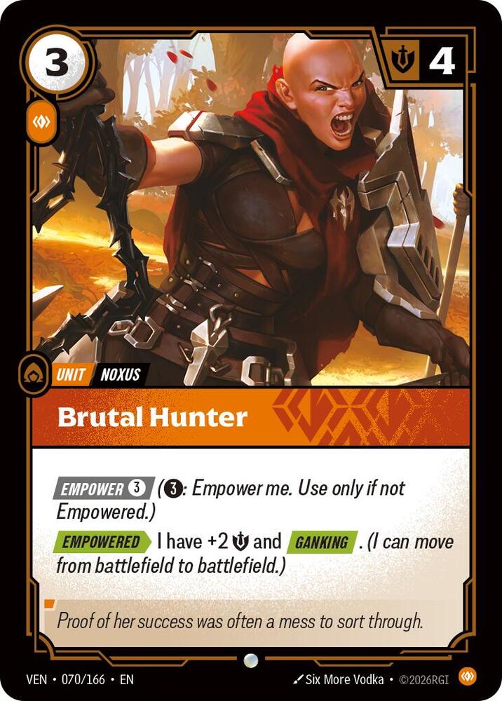 Brutal Hunter (Vendetta)(VEN-070/166)(C)