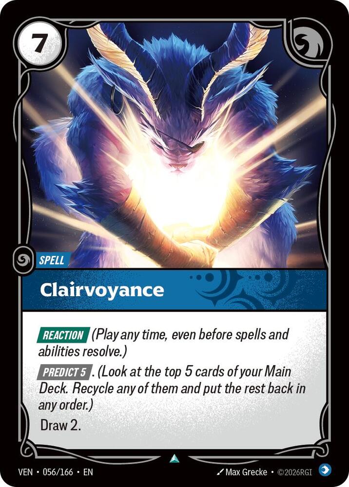 Clairvoyance (Vendetta)(VEN-056/166)(U)