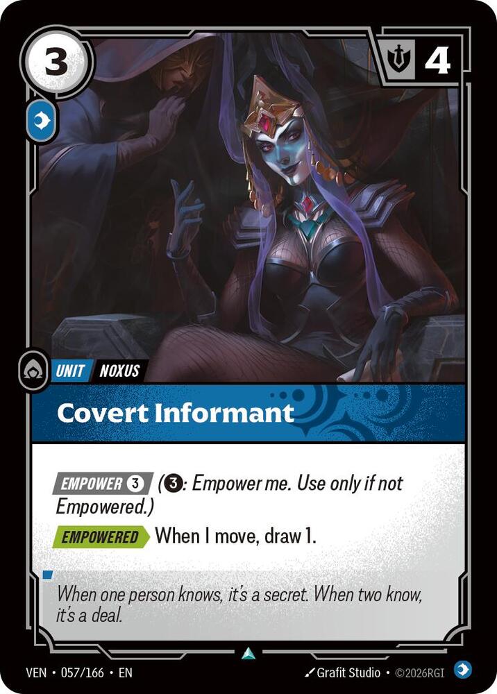 Covert Informant (Vendetta)(VEN-057/166)(U)