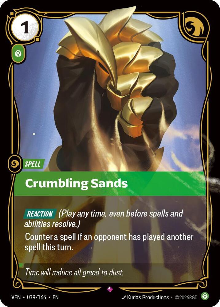 Crumbling Sands (Foil) (Vendetta)(VEN-039/166)(R)