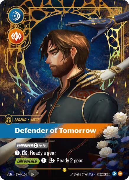 Jayce - Defender of Tomorrow (Overnumbered) (Vendetta)(VEN-194/166)(R)