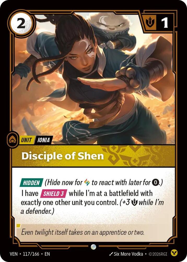 Disciple of Shen (Vendetta)(VEN-117/166)(C)