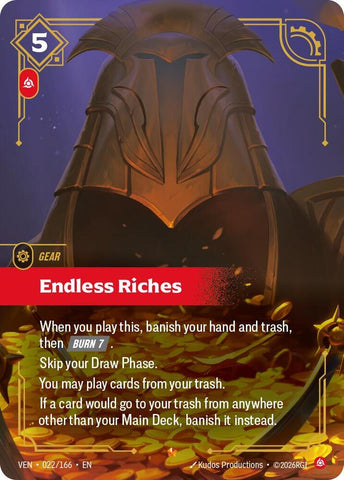 Endless Riches (Foil) (Vendetta)(VEN-022/166)(E)