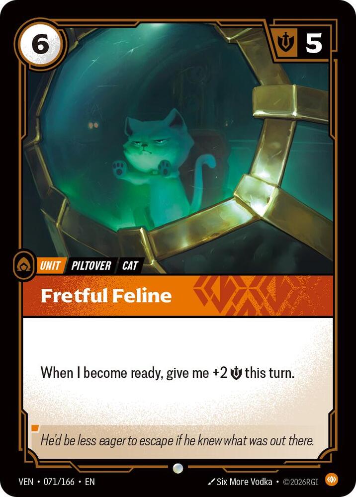 Fretful Feline (Vendetta)(VEN-071/166)(C)