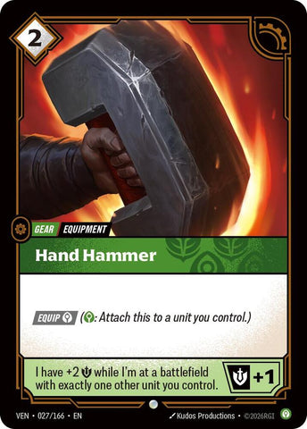 Hand Hammer (Vendetta)(VEN-027/166)(C)