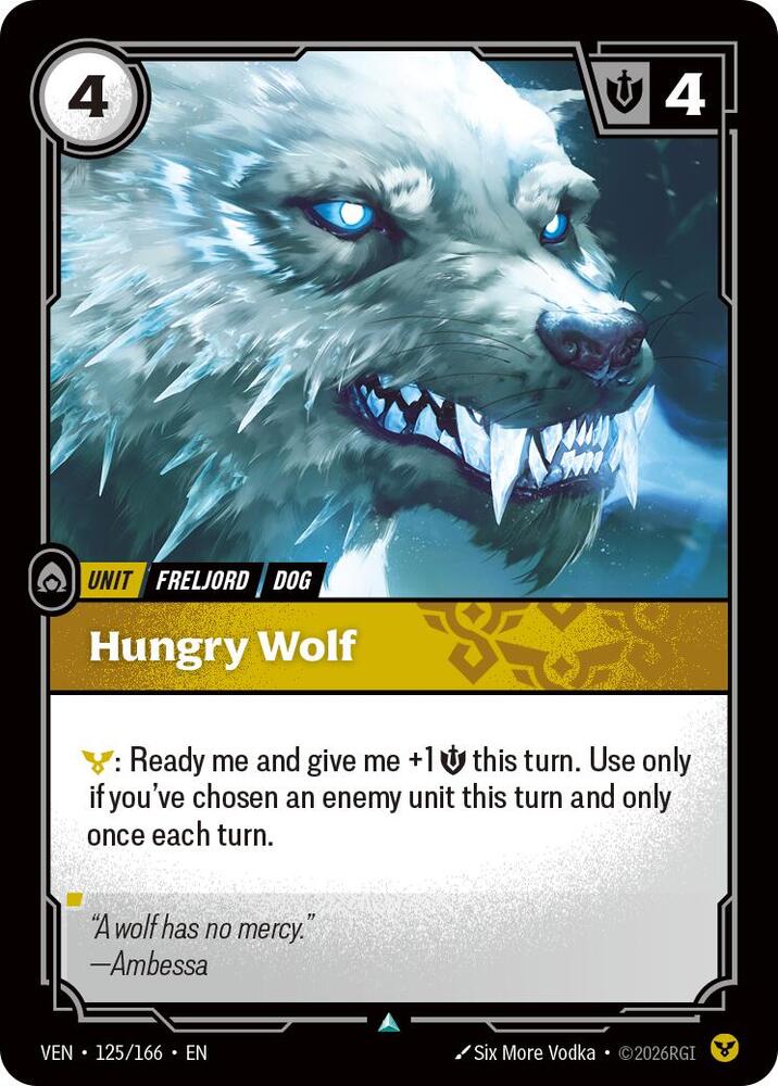 Hungry Wolf (Vendetta)(VEN-125/166)(U)