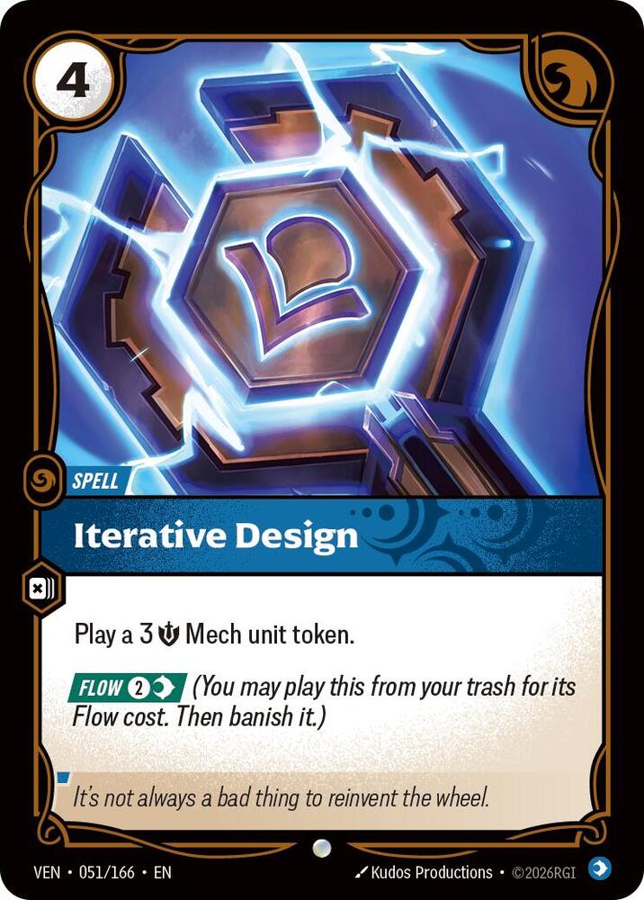 Iterative Design (Vendetta)(VEN-051/166)(C)
