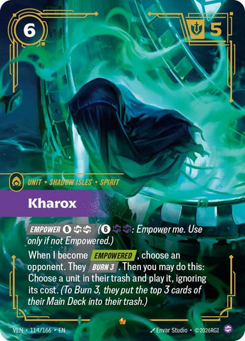 Kharox (Foil) (Vendetta)(VEN-114/166)(E)
