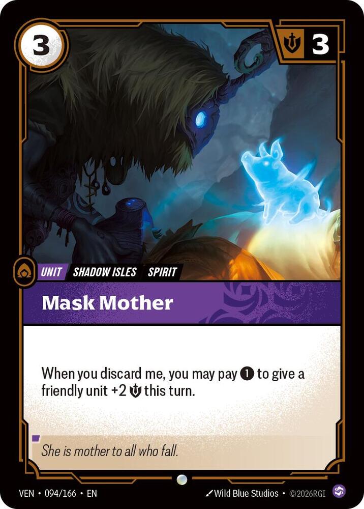 Mask Mother (Vendetta)(VEN-094/166)(U)