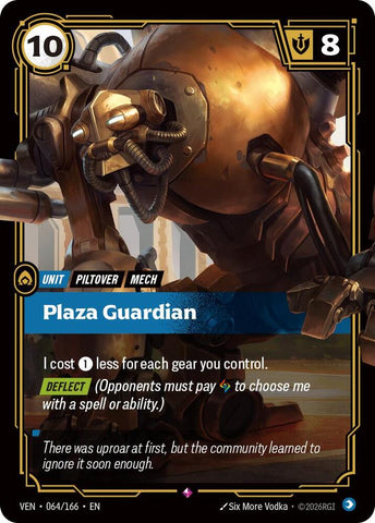 Plaza Guardian (Foil) (Vendetta)(VEN-064/166)(R)