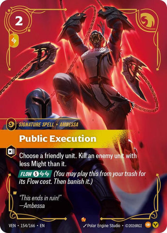 Public Execution (Foil) (Vendetta)(VEN-154/166)(E)