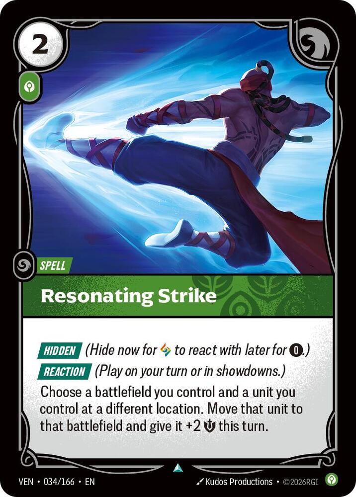 Resonating Strike (Vendetta)(VEN-034/166)(U)
