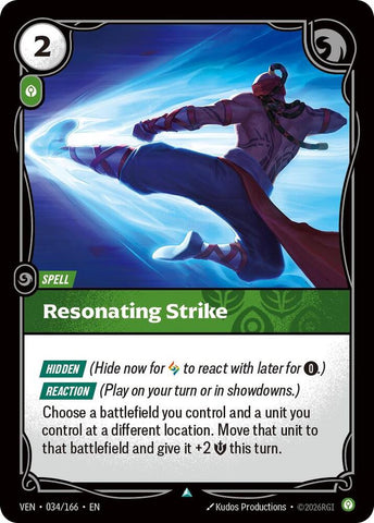 Resonating Strike (Vendetta)(VEN-034/166)(U)