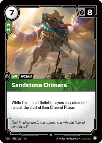 Sandstone Chimera (Vendetta)(VEN-036/166)(U)