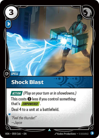 Shock Blast (Vendetta)(VEN-059/166)(U)