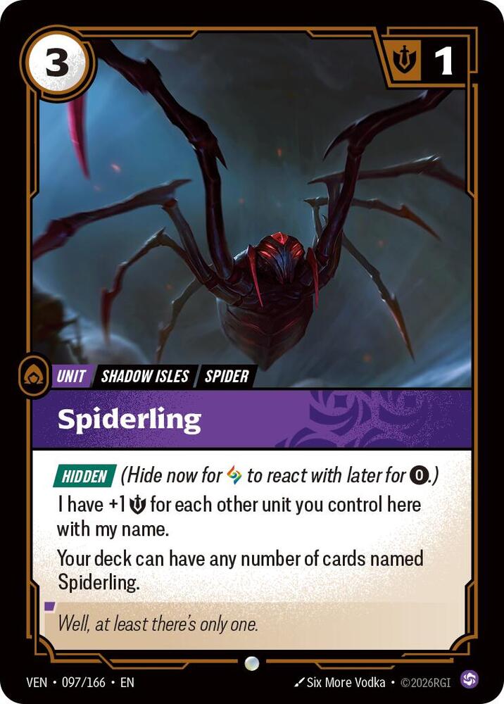 Spiderling (Vendetta)(VEN-097/166)(C)