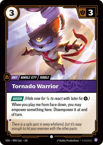 Tornado Warrior (Vendetta)(VEN-099/166)(C)