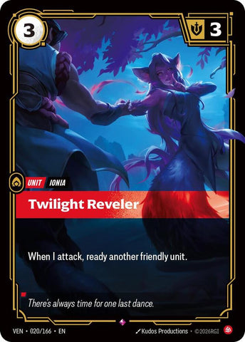 Twilight Reveler (Foil) (Vendetta)(VEN-020/166)(R)