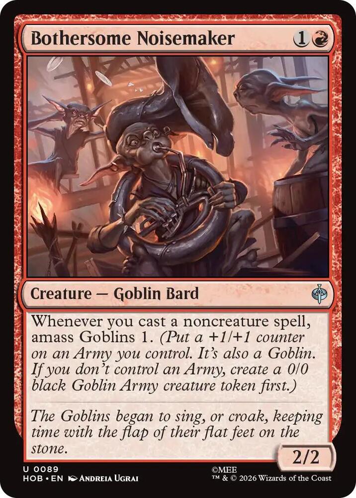 Bothersome Noisemaker [Foil] (The Hobbit)(HOB-89)(U)