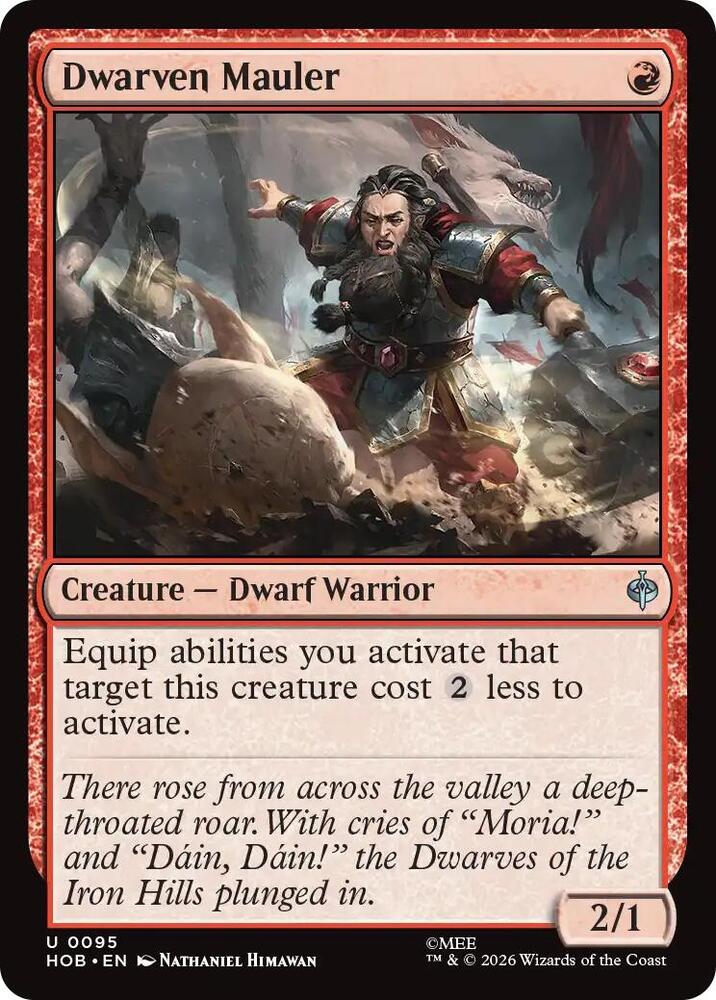 Dwarven Mauler (The Hobbit)(HOB-95)(U)