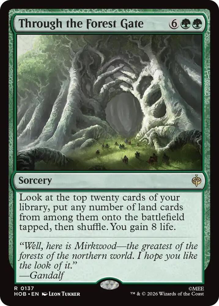 Through the Forest Gate [Foil] (The Hobbit)(HOB-137)(R)