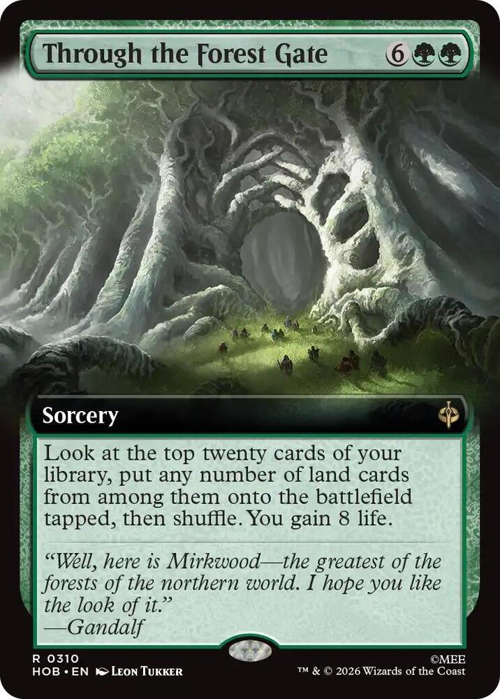 Through the Forest Gate [Extended Art] (The Hobbit)(HOB-310)(R)