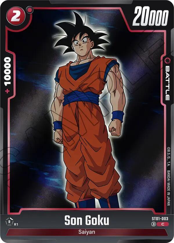 Son Goku [003] [Foil] (ST01-003)(C)