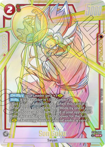 Son Goku [004] [Alternate Art] [Foil] (ST01-004)(SR)