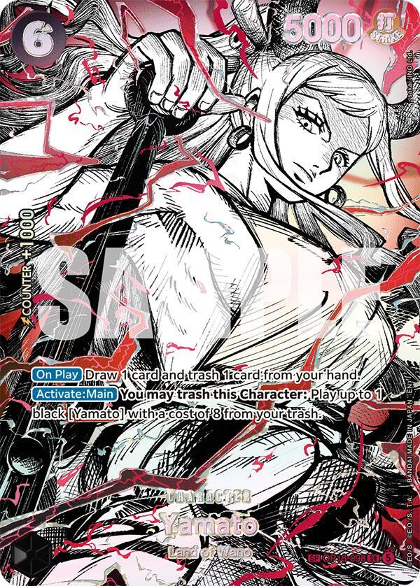 Yamato - OP16-098 [SP] [Foil] (The World's Strongest Warriors)(OP16-098)(SR)