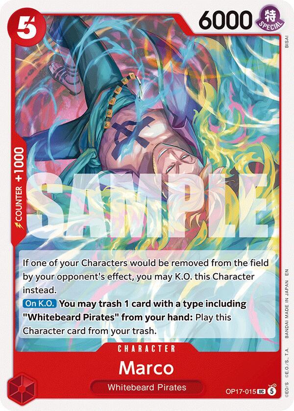 Marco (The World's Strongest Warriors)(OP17-015)(UC)