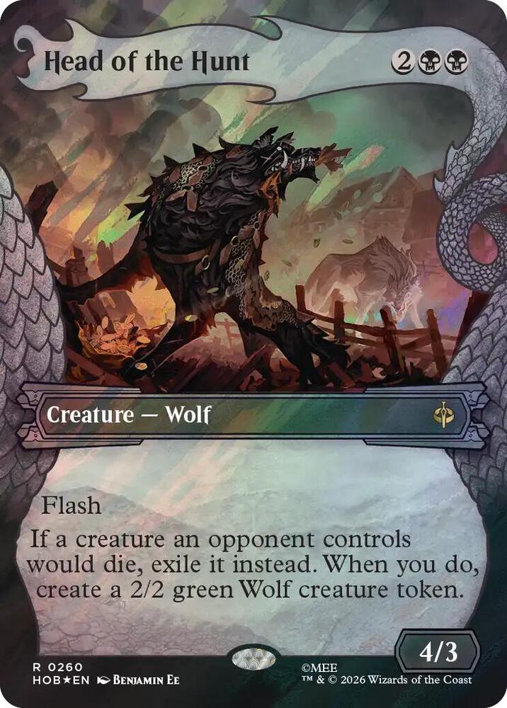 Head of the Hunt [Showcase] [Surge] [Foil] (The Hobbit)(HOB-260)(R)