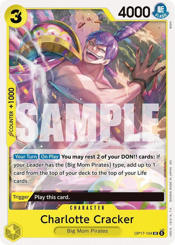 Charlotte Cracker (The World's Strongest Warriors)(OP17-104)(UC)