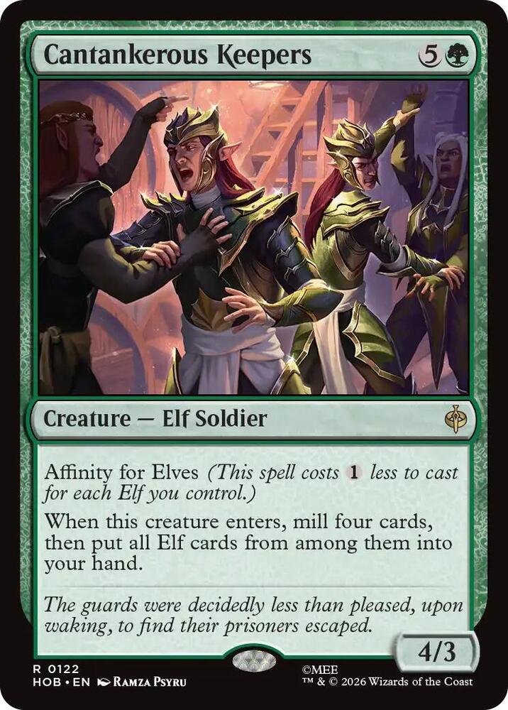 Cantankerous Keepers (The Hobbit)(HOB-122)(R)
