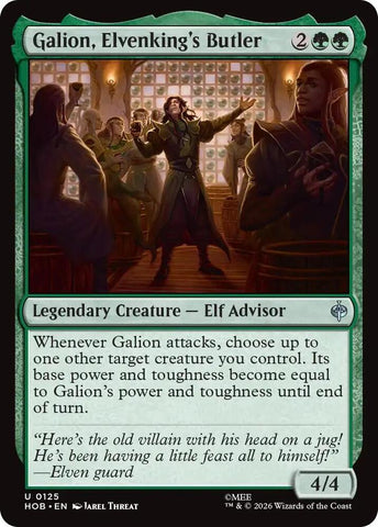Galion, Elvenking's Butler (The Hobbit)(HOB-125)(U)