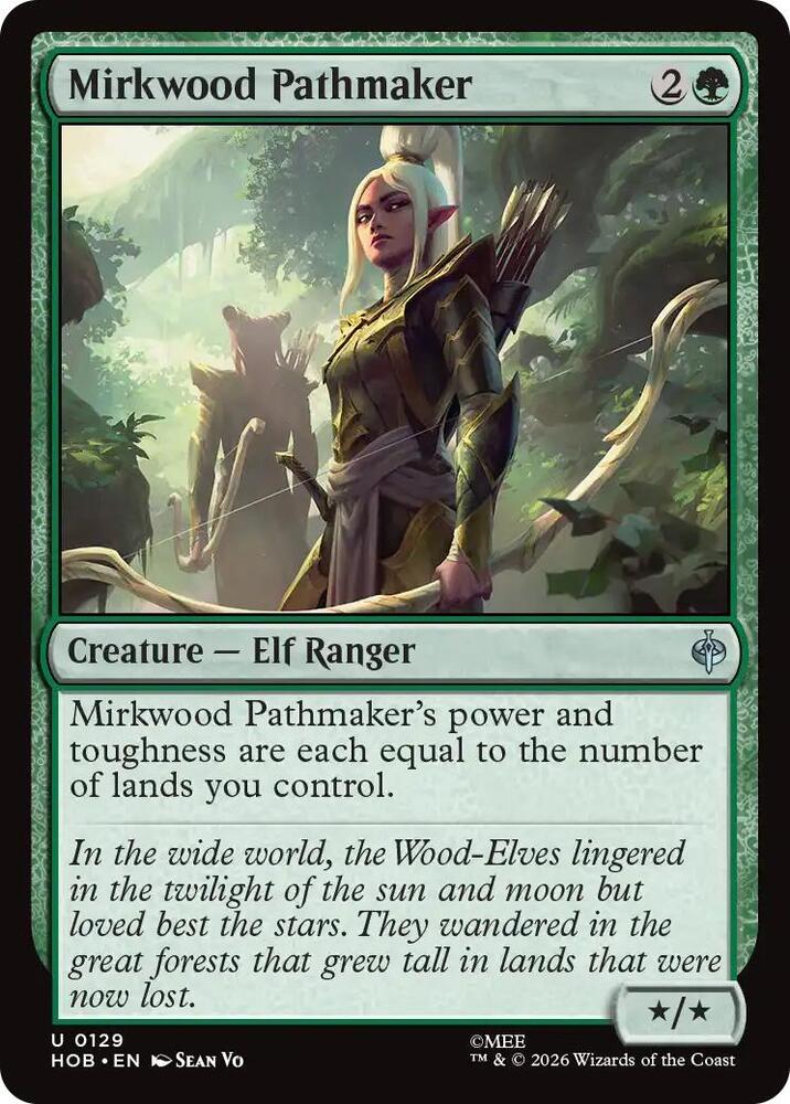 Mirkwood Pathmaker [Foil] (The Hobbit)(HOB-129)(U)