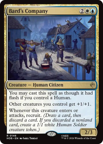 Bard's Company [Foil] (The Hobbit)(HOB-146)(R)