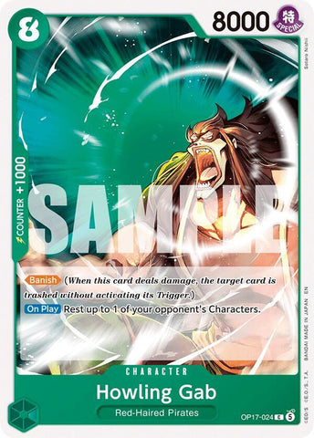 Howling Grab (The World's Strongest Warriors)(OP17-024)(C)