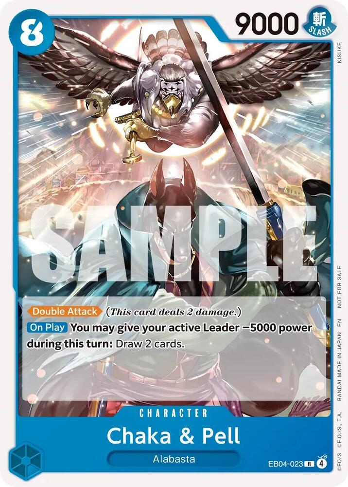 Chaka & Pell [Tournament Pack 2026 Vol. 3] (One Piece Promotion Cards)(EB04-023)(R)