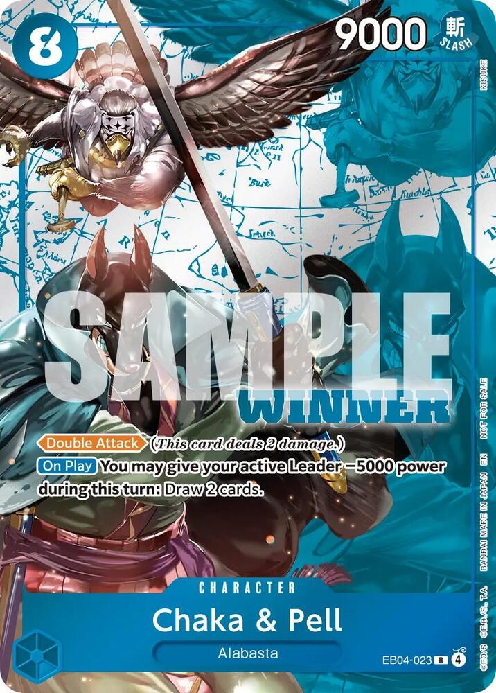 Chaka & Pell [Winner Pack 2026 Vol. 3] [Foil] (One Piece Promotion Cards)(EB04-023)(R)
