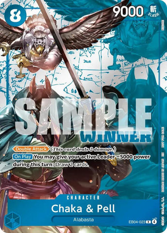 Chaka & Pell [Winner Pack 2026 Vol. 3] [Foil] (One Piece Promotion Cards)(EB04-023)(R)