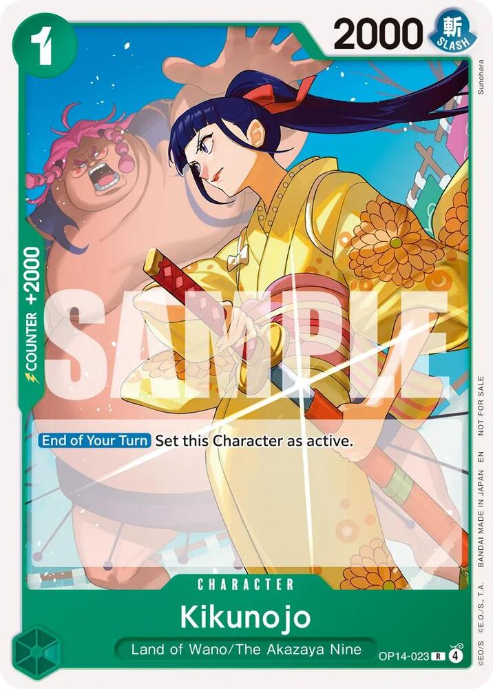 Kikunojo [Tournament Pack 2026 Vol. 3] (One Piece Promotion Cards)(OP14-023)(R)
