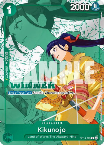 Kikunojo [Winner Pack 2026 Vol. 3] [Foil] (One Piece Promotion Cards)(OP14-023)(R)