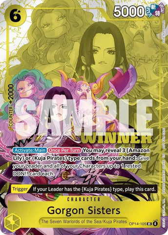 Gorgon Sisters [Winner Pack 2026 Vol. 3] [Foil] (One Piece Promotion Cards)(OP14-105)(UC)